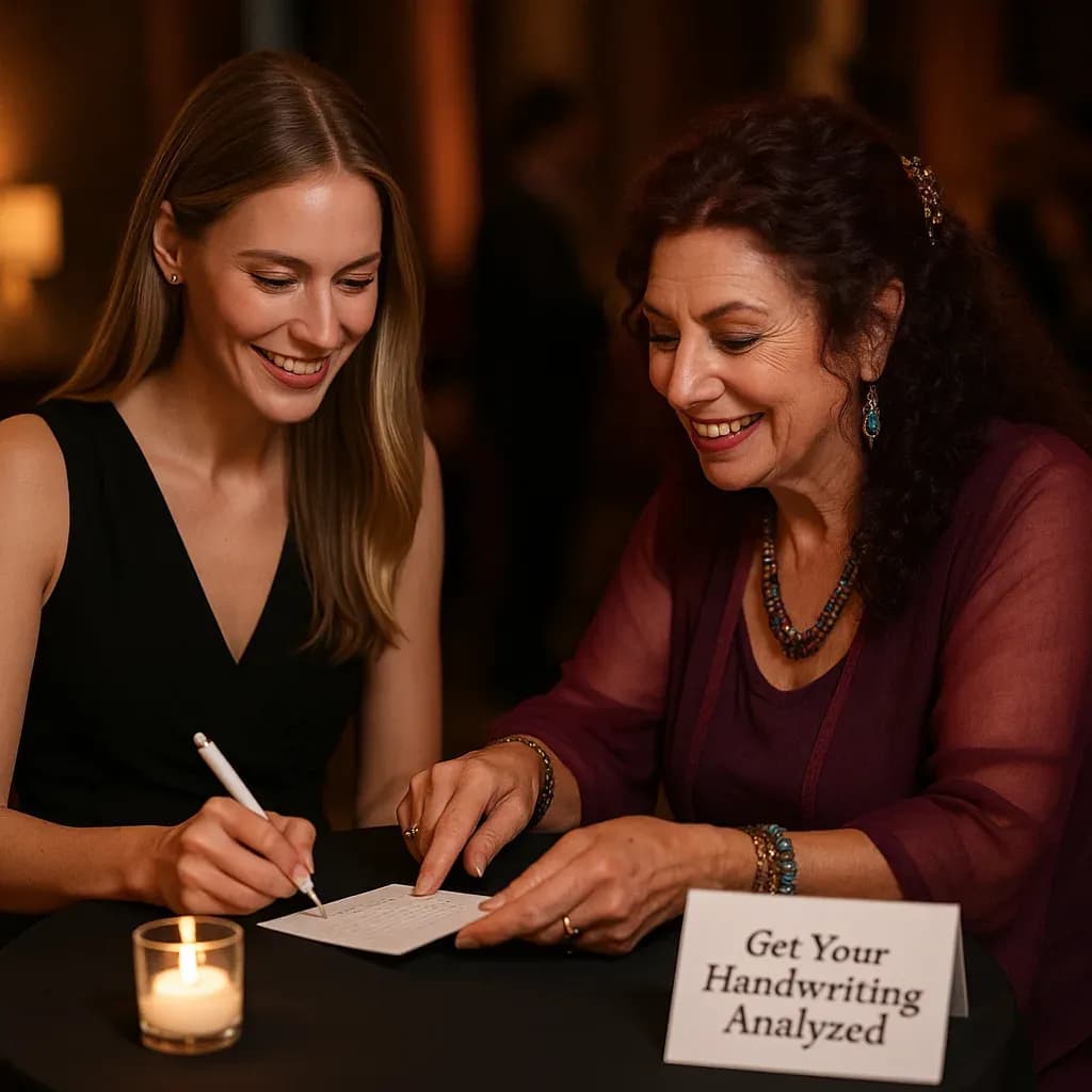 Handwriting Analyst performer in costume at an event in the New York metropolitan area (image 1)