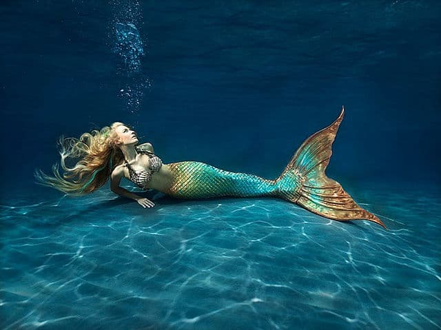 Mermaids performer in costume at an event in the New York metropolitan area (image 1)
