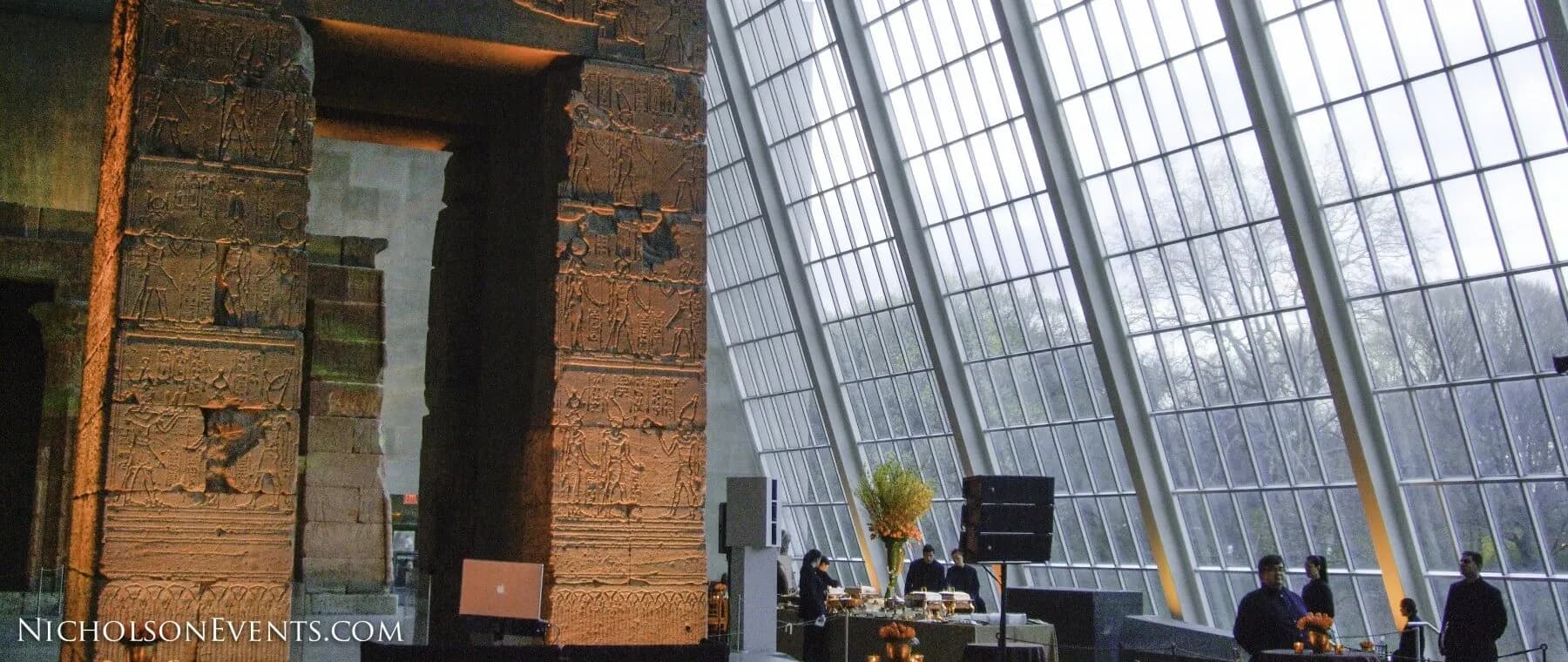 Upscale corporate event at the Metropolitan Museum of Art in New York
