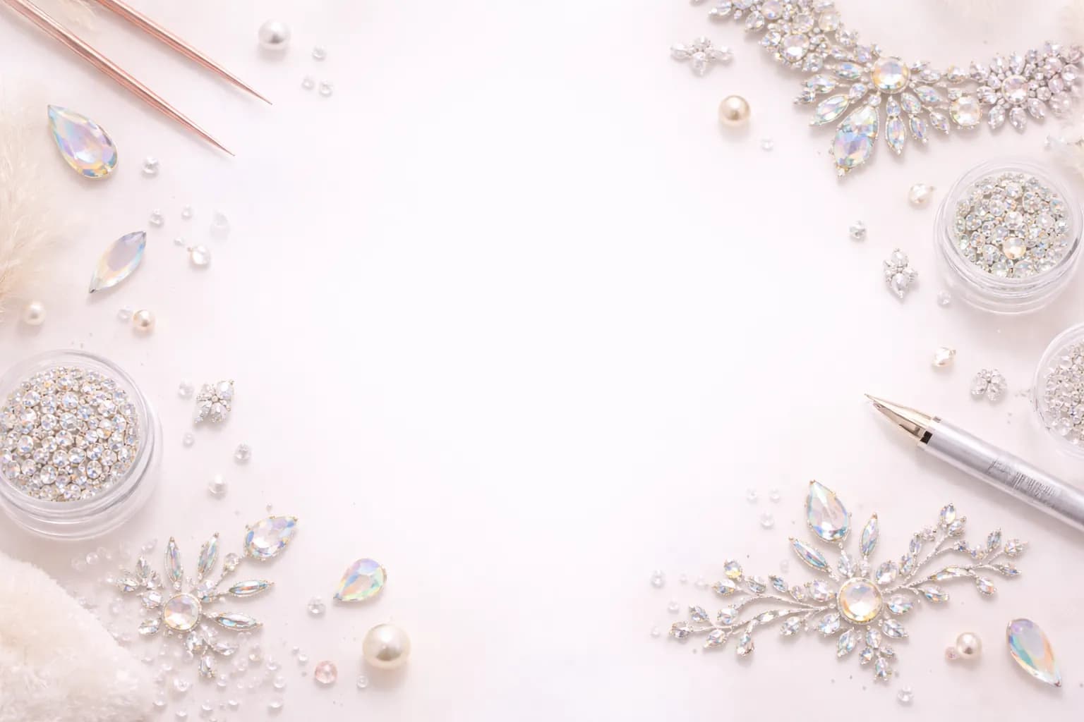 Guests at a Face Jewelry station at a Nicholson Events celebration