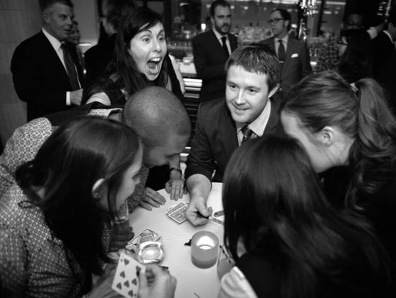 Rory Wheeler, Magician & Mentalist, booked through Nicholson Events