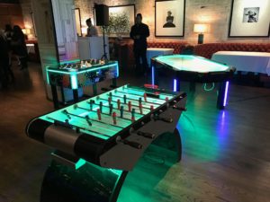 LED Foosball, LED Air Hockey and Catch The Light Combo